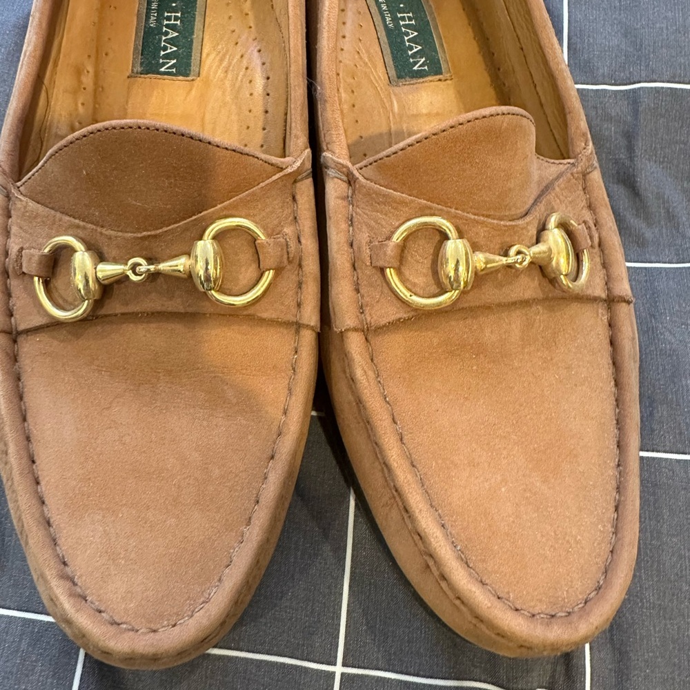 Cole Haan Men's Gold Bit Loafers - Picture 3 of 4